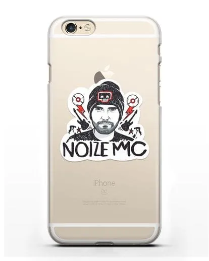 Чехол с иллюстрацией Noize MC силиконовый для iPhone 6