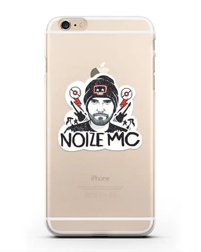 Чехол с иллюстрацией Noize MC силиконовый для iPhone 6s Plus
