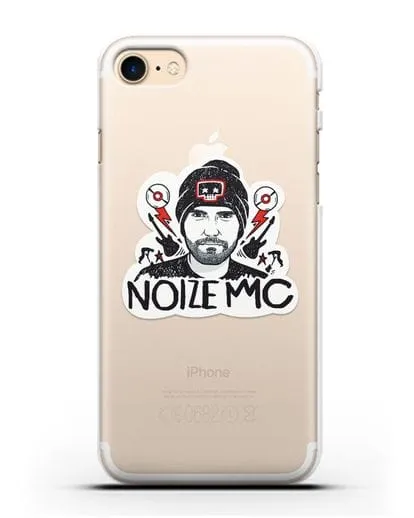 Чехол с иллюстрацией Noize MC силиконовый для iPhone 7