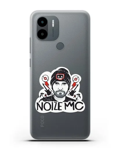 Чехол с иллюстрацией Noize MC силиконовый для Xiaomi Poco C51