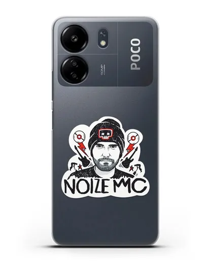 Чехол с иллюстрацией Noize MC силиконовый для Xiaomi Poco C65