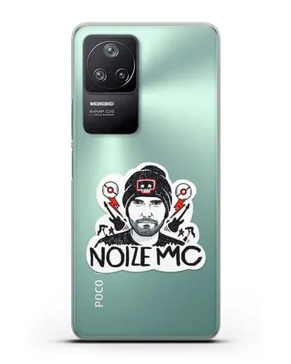 Чехол с иллюстрацией Noize MC силиконовый для Xiaomi Poco F4