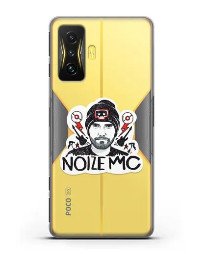Чехол с иллюстрацией Noize MC силиконовый для Xiaomi Poco F4 GT