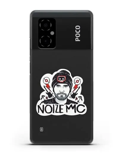 Чехол с иллюстрацией Noize MC силиконовый для Xiaomi Poco M4 5G