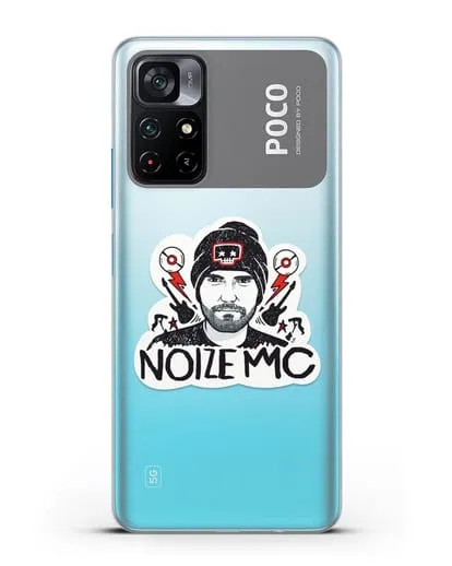 Чехол с иллюстрацией Noize MC силиконовый для Xiaomi Poco M4 Pro 5G