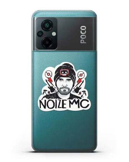Чехол с иллюстрацией Noize MC силиконовый для Xiaomi Poco M5