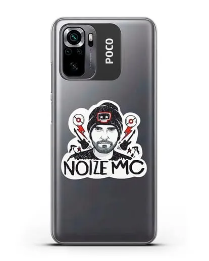 Чехол с иллюстрацией Noize MC силиконовый для Xiaomi Poco M5s