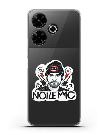 Чехол с иллюстрацией Noize MC силиконовый для Xiaomi Poco M6
