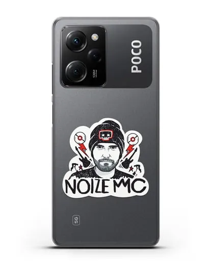 Чехол с иллюстрацией Noize MC силиконовый для Xiaomi Poco X5 Pro