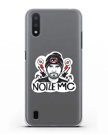 Чехол с иллюстрацией Noize MC силиконовый для Samsung Galaxy A01 [SM-A015F]