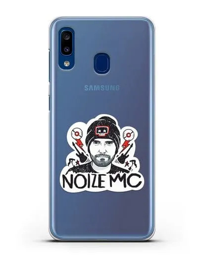 Чехол с иллюстрацией Noize MC силиконовый для Samsung Galaxy A20 [SM-A205FN]