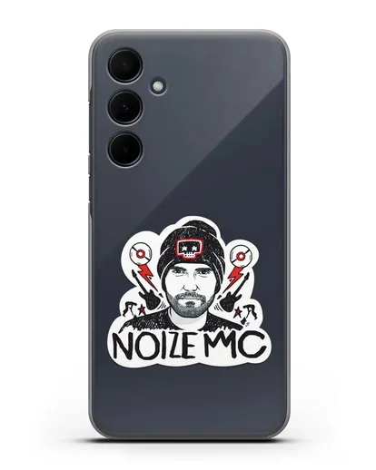 Чехол с иллюстрацией Noize MC силиконовый для Samsung Galaxy A55 [SM-A556]