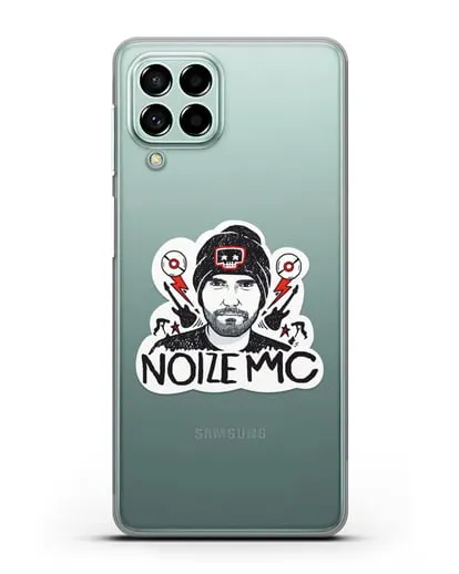 Чехол с иллюстрацией Noize MC силиконовый для Samsung Galaxy M53 [SM-M536]