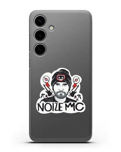 Чехол с иллюстрацией Noize MC силиконовый для Samsung Galaxy S24 Plus