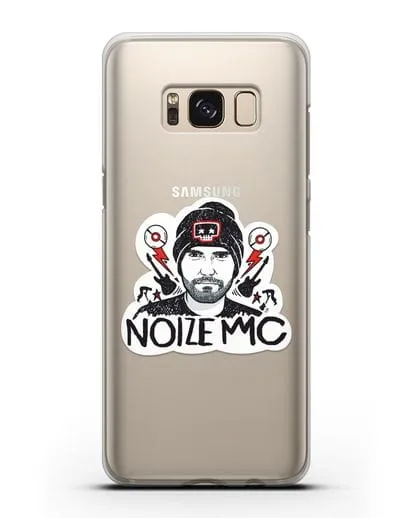 Чехол с иллюстрацией Noize MC силиконовый для Samsung Galaxy S8 Plus [SM-G955F]