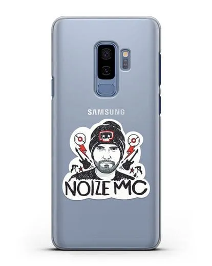 Чехол с иллюстрацией Noize MC силиконовый для Samsung Galaxy S9 Plus [SM-G965F]