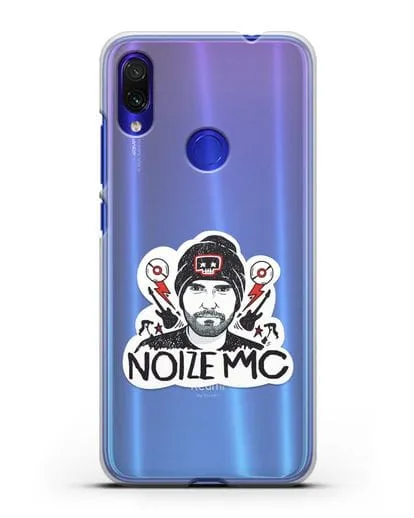 Чехол с иллюстрацией Noize MC силиконовый для Xiaomi Redmi Note 7