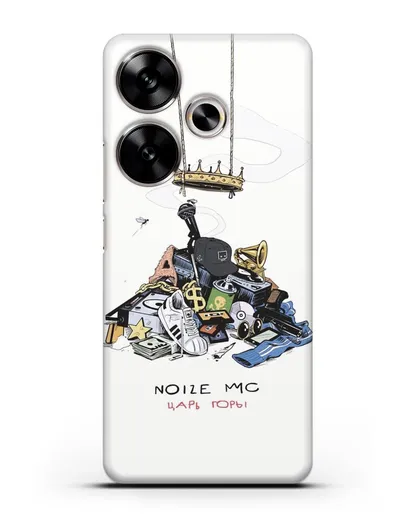Чехол с иллюстрацией Noize MC Царь горы силиконовый для Xiaomi Poco F6
