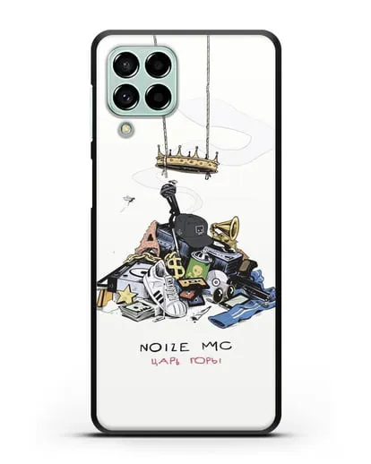 Чехол с иллюстрацией Noize MC Царь горы силиконовый для Samsung Galaxy M53 [SM-M536]