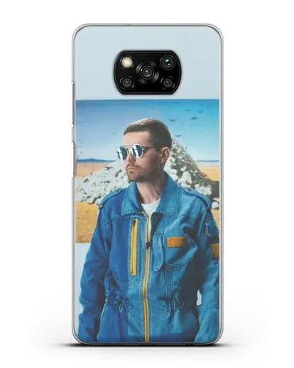 Чехол Noize MC силиконовый для Xiaomi Poco X3