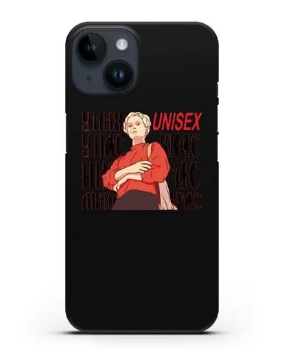 Чехол с иллюстрацией Монеточка У них унисекс силиконовый для iPhone 14