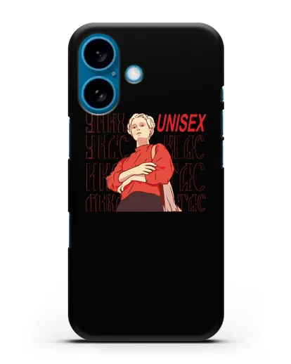 Чехол с иллюстрацией Монеточка У них унисекс силиконовый для iPhone 16