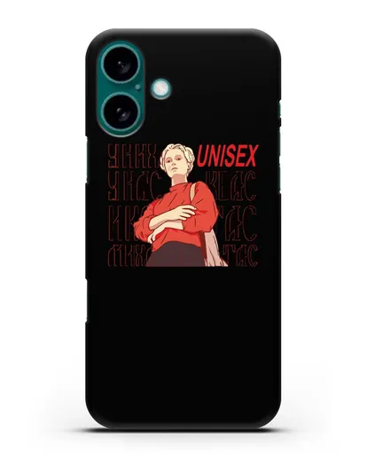 Чехол с иллюстрацией Монеточка У них унисекс силиконовый для iPhone 16 Plus