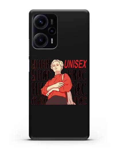 Чехол с иллюстрацией Монеточка У них унисекс силиконовый для Xiaomi Poco F5