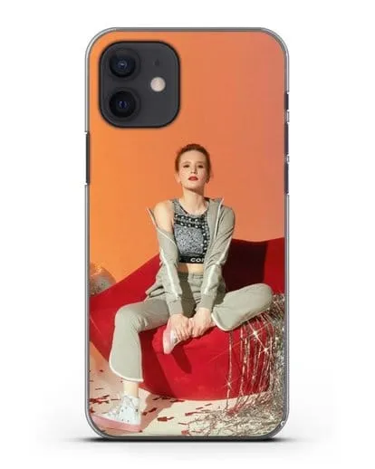 Чехол с фотографией Монеточка силиконовый для iPhone 12
