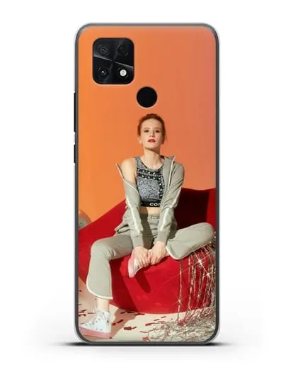 Чехол с фотографией Монеточка силиконовый для Xiaomi Poco C40
