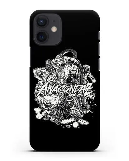 Чехол с символикой Anacondaz силиконовый для iPhone 12 mini