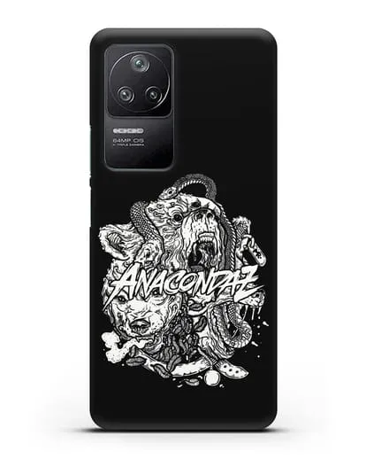 Чехол с символикой Anacondaz силиконовый для Xiaomi Poco F4