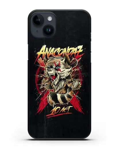 Чехол с иллюстрацией Anacondaz 10 лет силиконовый для iPhone 14 Plus