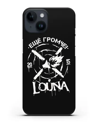 Чехол Louna Ещё громче силиконовый для iPhone 14
