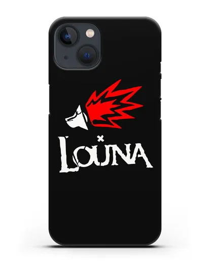 Чехол с логотипом Louna силиконовый для iPhone 13