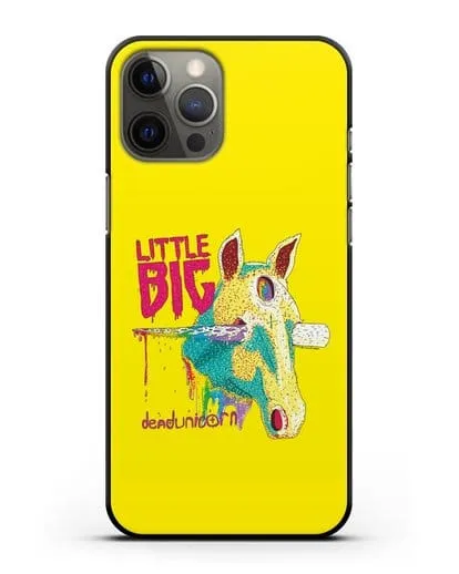 Чехол с иллюстрацией Little Big Dead unicorn силиконовый для iPhone 12 Pro Max
