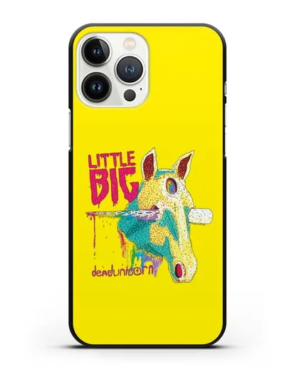 Чехол с иллюстрацией Little Big Dead unicorn силиконовый для iPhone 13 Pro Max