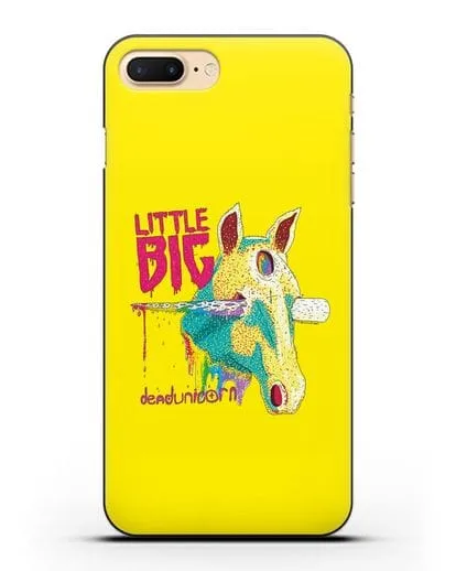 Чехол с иллюстрацией Little Big Dead unicorn силиконовый для iPhone 7 Plus