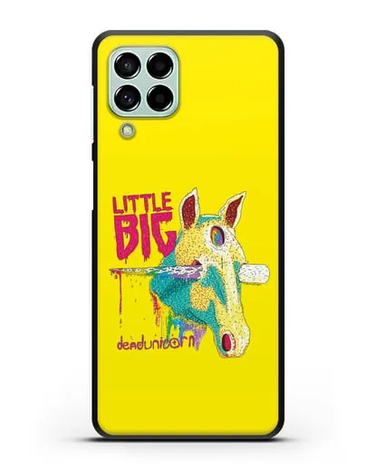 Чехол с иллюстрацией Little Big Dead unicorn силиконовый для Samsung Galaxy M53 [SM-M536]