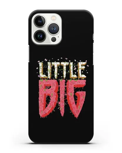 Чехол с логотипом Little Big силиконовый для iPhone 13 Pro Max