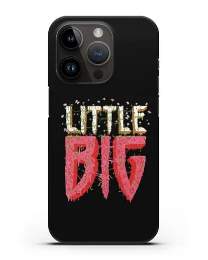 Чехол с логотипом Little Big силиконовый для iPhone 14 Pro