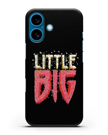 Чехол с логотипом Little Big силиконовый для iPhone 16