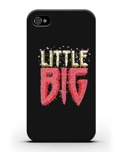 Чехол с логотипом Little Big силиконовый для iPhone 4/4s