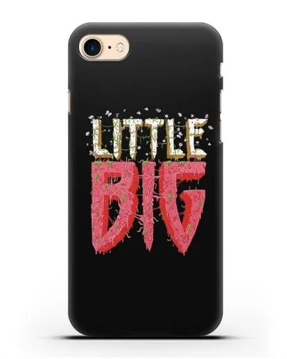 Чехол с логотипом Little Big силиконовый для iPhone 8