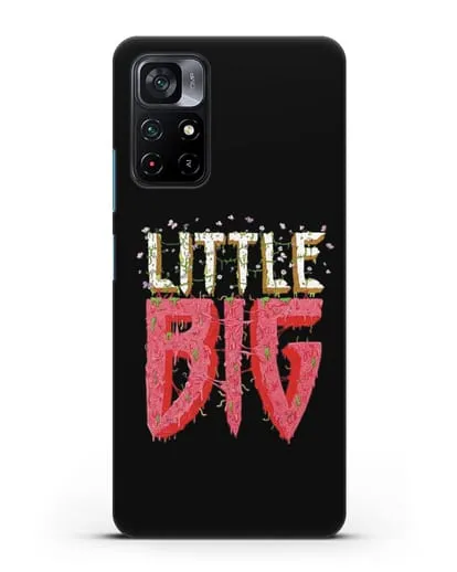 Чехол с логотипом Little Big силиконовый для Xiaomi Poco M4 Pro 5G