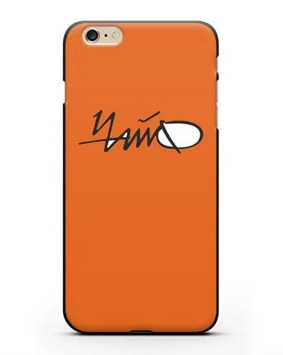 Чехол с картинкой Чайф силиконовый для iPhone 6 Plus