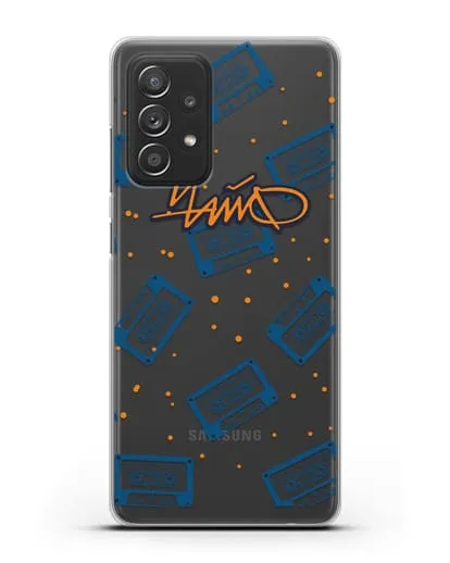 Чехол с иллюстрацией Чайф Кассеты силиконовый для Samsung Galaxy A53