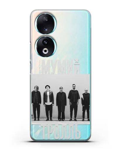 Чехол с фотографией участников группы Мумий Тролль силиконовый для Honor 90