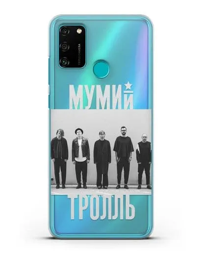 Чехол с фотографией участников группы Мумий Тролль силиконовый для Honor 9A