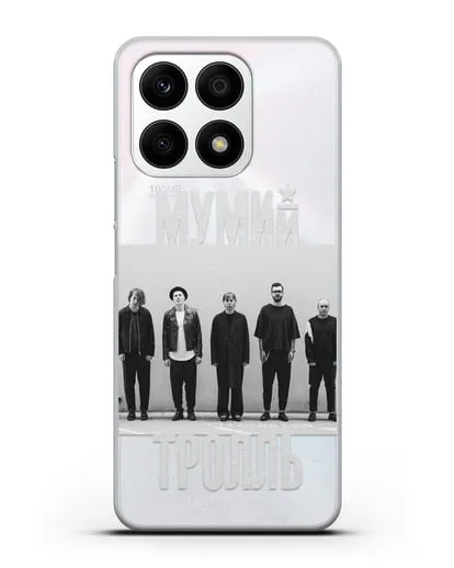 Чехол с фотографией участников группы Мумий Тролль силиконовый для Honor X8a